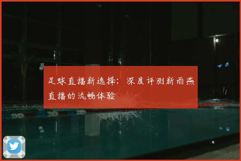 足球直播新选择：深度评测新雨燕直播的流畅体验
